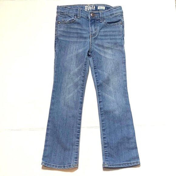 OshKosh B'Gosh Girl's Bootcut Denim Jeans Size 4S - Picture 1 of 6